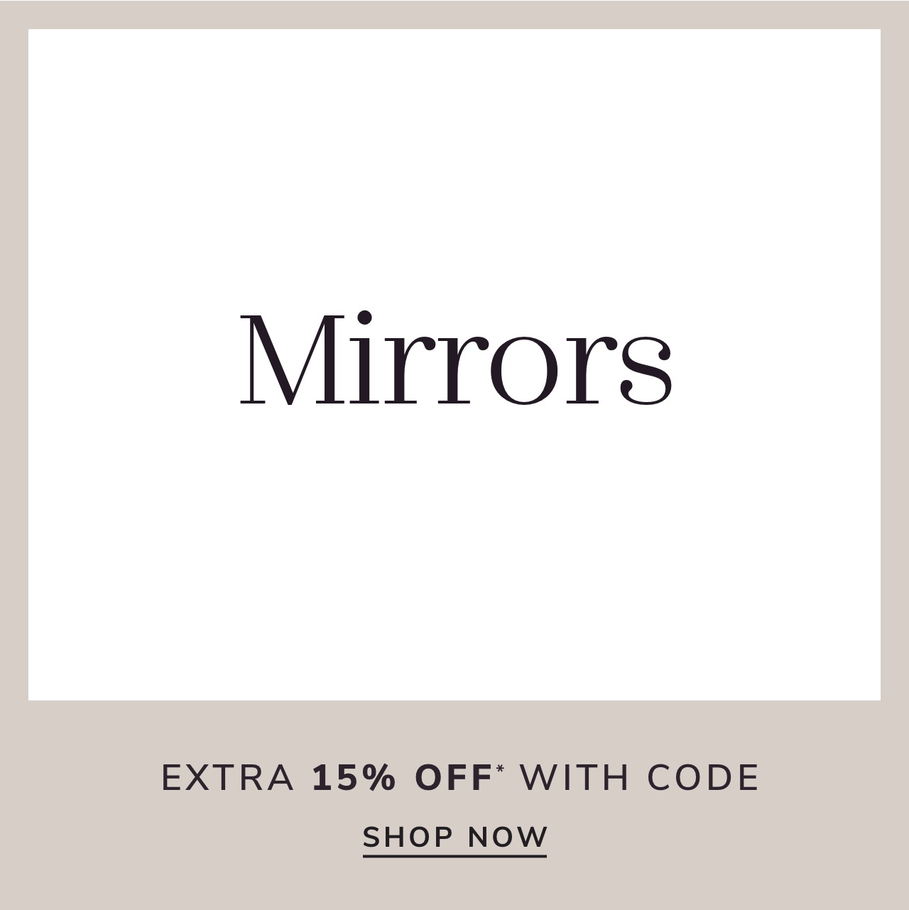 Mirror Sale