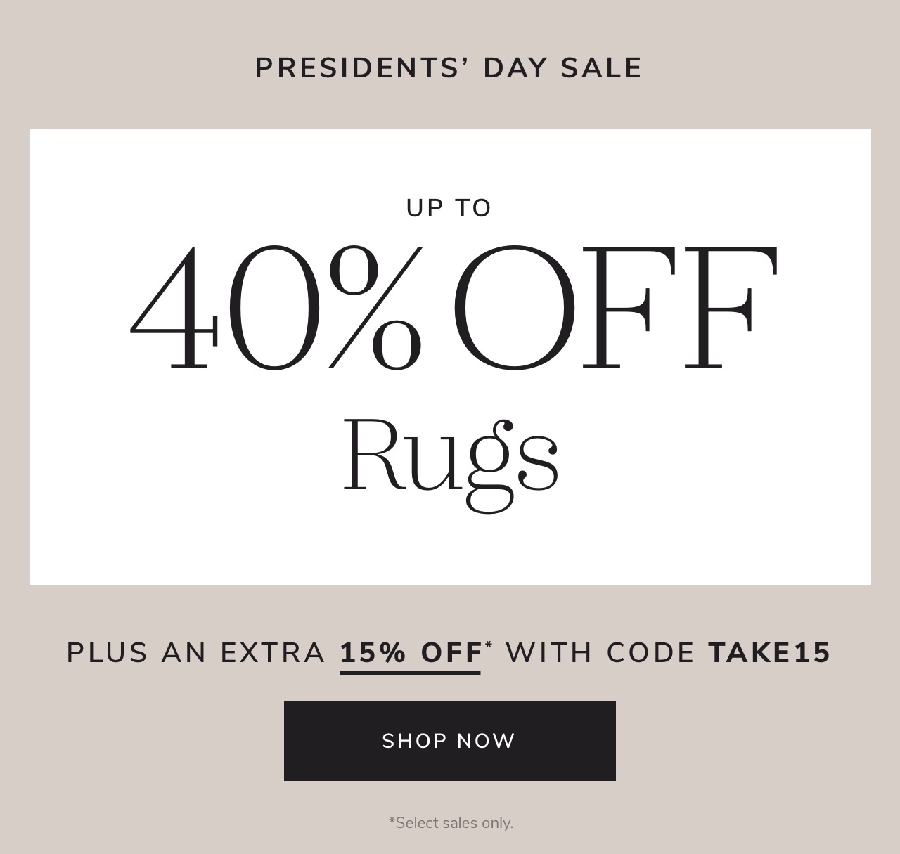 Rug Sale