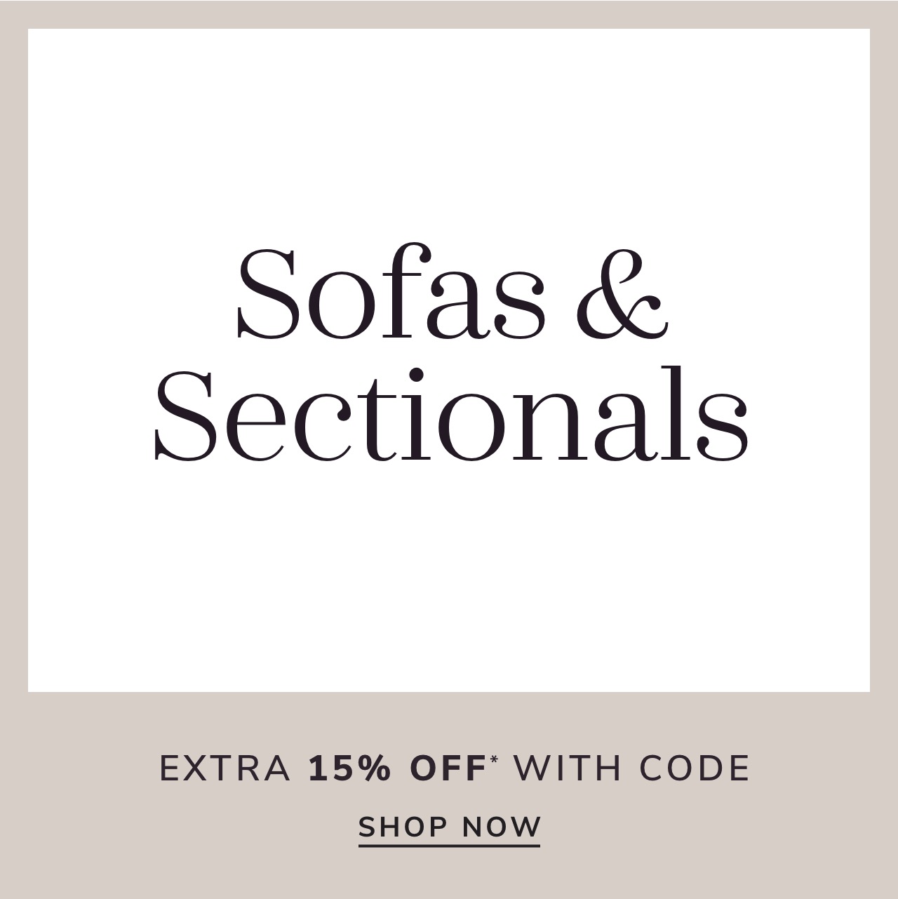 Sofa & Sectional Sale