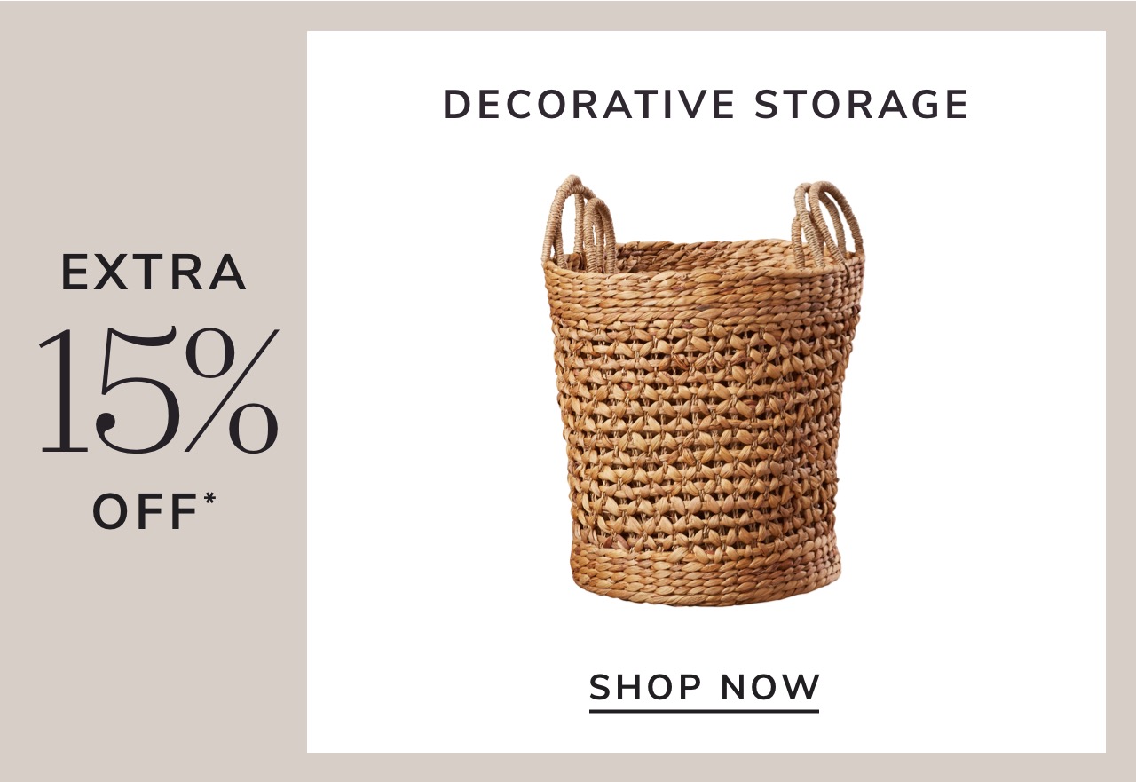 Decorative Storage Sale