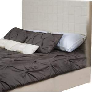 Borgman Upholstered Metal Frame Panel Headboard by Orren Ellis