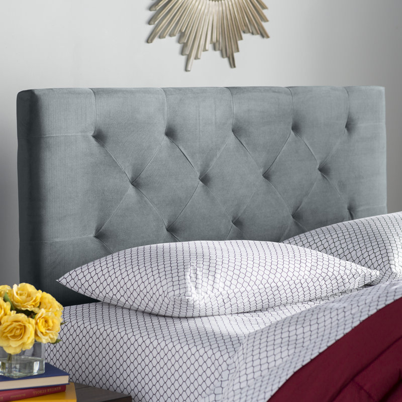 Andover Mills Brennan Upholstered Panel Headboard & Reviews Wayfair.ca