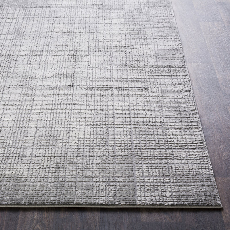 Bridgeton Distressed Modern Gray/Cream Abstract Area Rug & Reviews