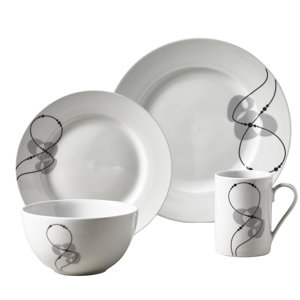Eddyville 16 Piece Dinnerware Set, Service for 4