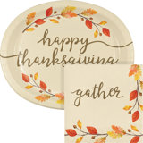 Thanksgiving Disposable Party Supplies Up To 65 Off Through 12 04 Wayfair