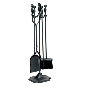 Uniflame 5 Piece Fireplace Tool Set