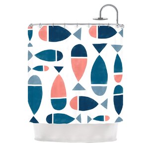 Fish by Alik Arzoumanian Shower Curtain