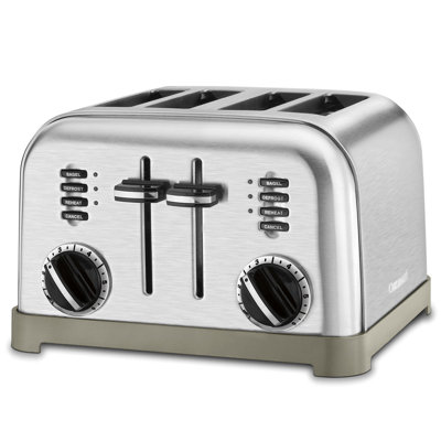 Cuisinart 4 Slice Toaster Cuisinart Color Black