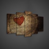 Heart Canvas Wayfair Co Uk