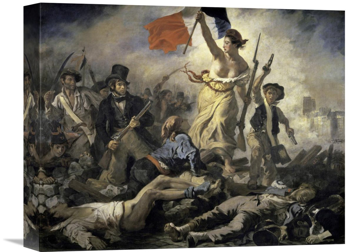 Global Gallery Liberty Leading The People By Eugene Delacroix Global Gallery Liberty Leading The People By Eugene Delacroix