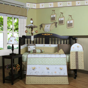 Bagley Patchwork 13 Piece Crib Bedding Set