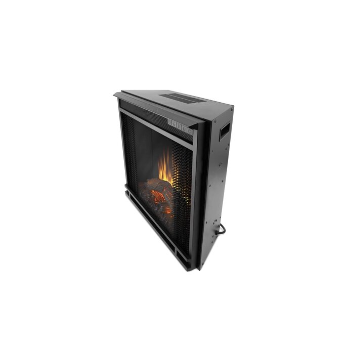 Electric Fireplace Heater Logs Black Bedroom Studio