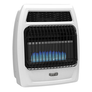 Flame Vent-Free Thermostatic 10,000 BTU Natural Gas Convection Wall Mounted Heater