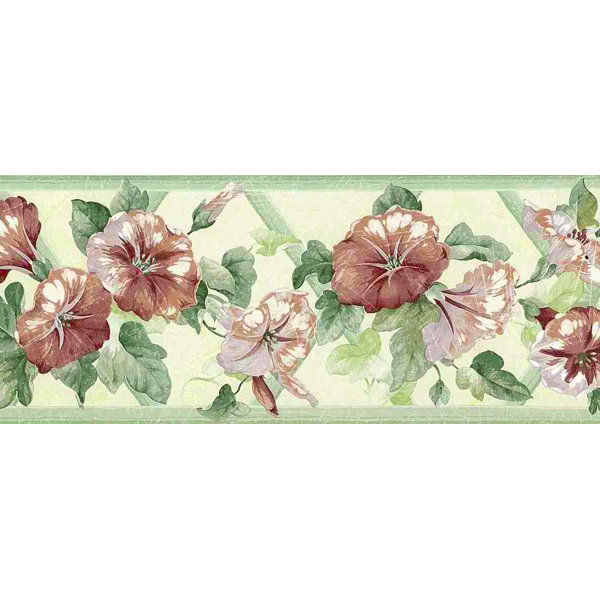 August Grove Dolcie Distressed Morning Glory 15 L X 7 W