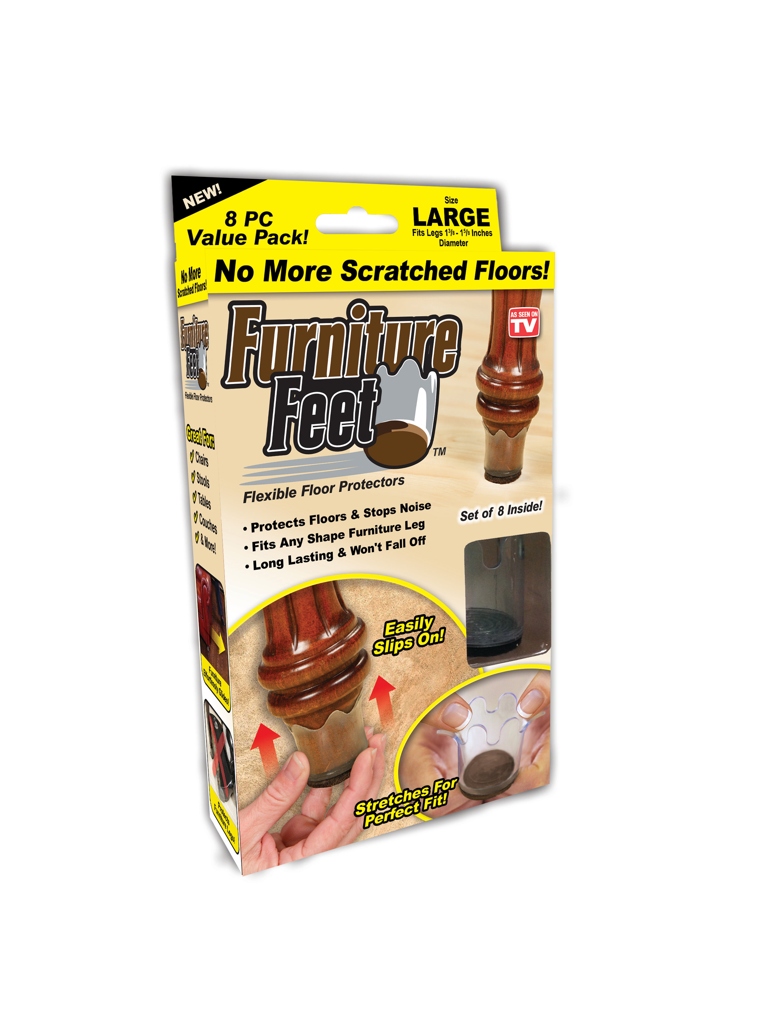 Furniture Feet Large Floor Protectors Reviews Wayfair