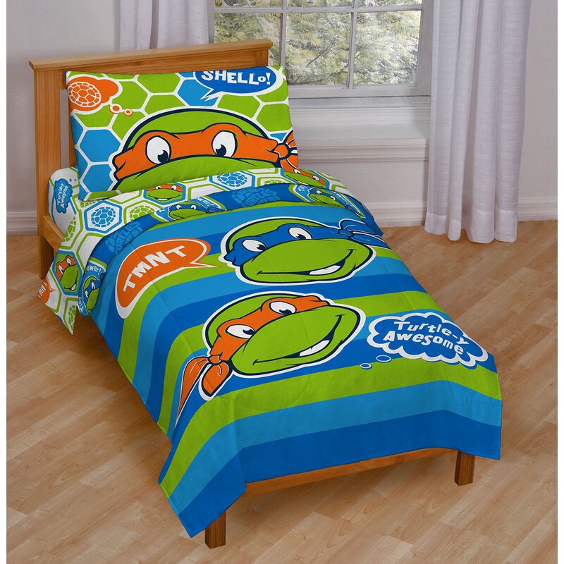 Nickelodeon Teenage Mutant Ninja Turtles Awesome Toddler Bedding