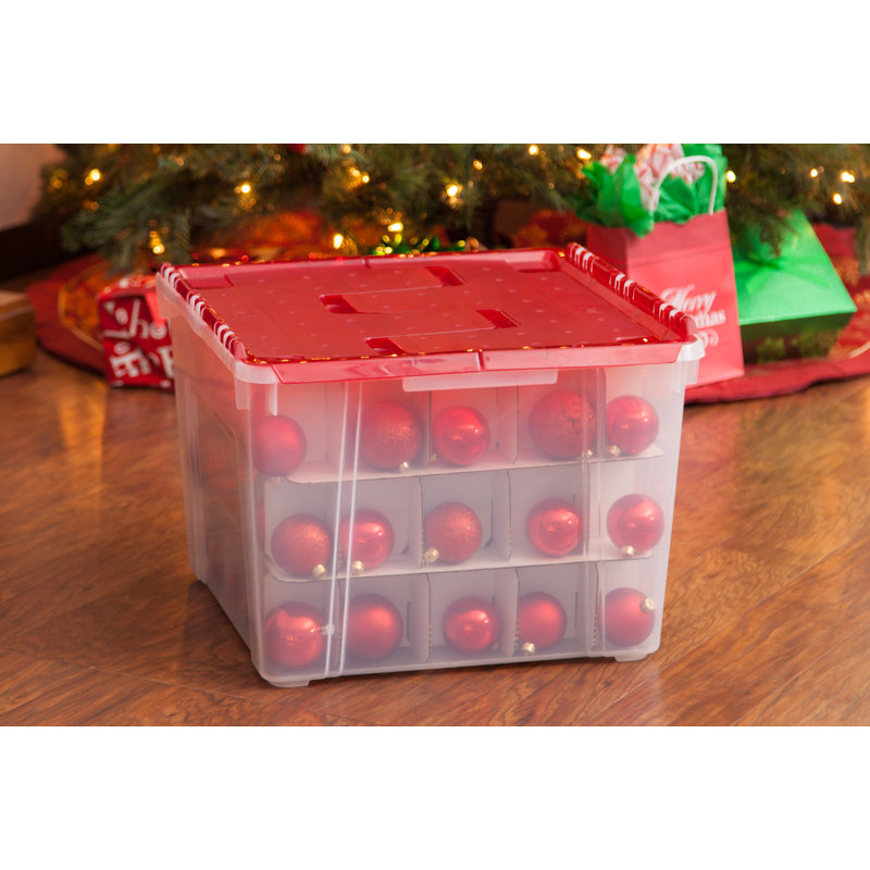 Iris Ornament Storage Box Reviews Wayfair Ornament Storage Box