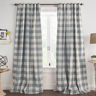 Check Plaid Blackout Curtains You Ll Love In 2020 Wayfair