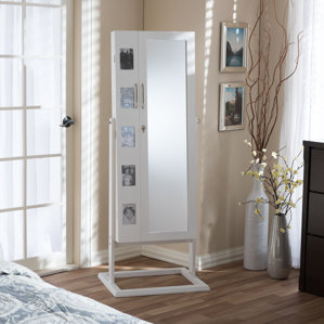 Alcala Wood Floor Standing Double Door..