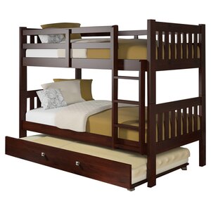 Washington Twin over Twin Bunk Bed with Trundle