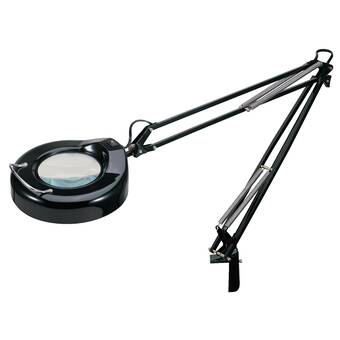 Symple Stuff Yokley 3 Diopter Magnifier 19 H Desk Lamp Wayfair