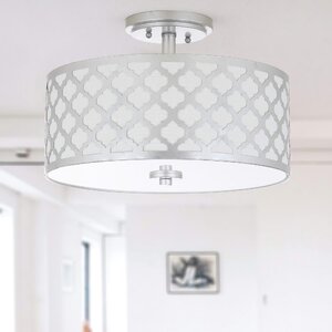 Maynard 3-Light LED Integrated Semi Flush Mount