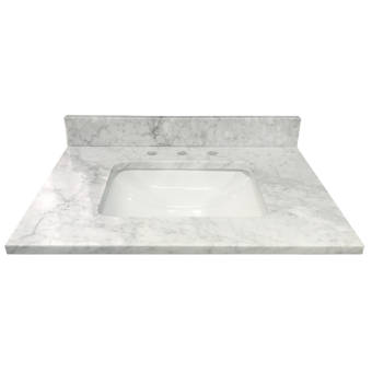 Wrought Studio Anirudh Ceramic 48 Double Bathroom Vanity Top Wayfair