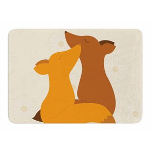 Foxy Love by NL Designs Bath Mat