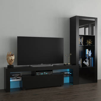 Brayden Studio Aghasi Entertainment Center For Tvs Up To 70 Reviews Wayfair
