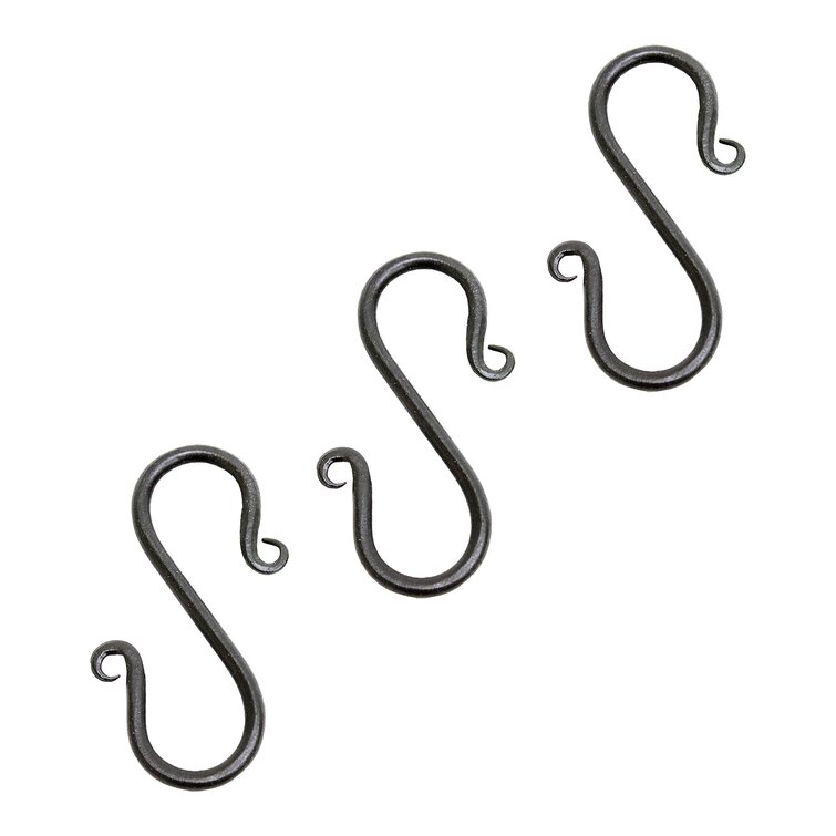 Details about   100pcs DIY Mini S-shaped Hooks High Quality Stainless Steel Hanging Hooks