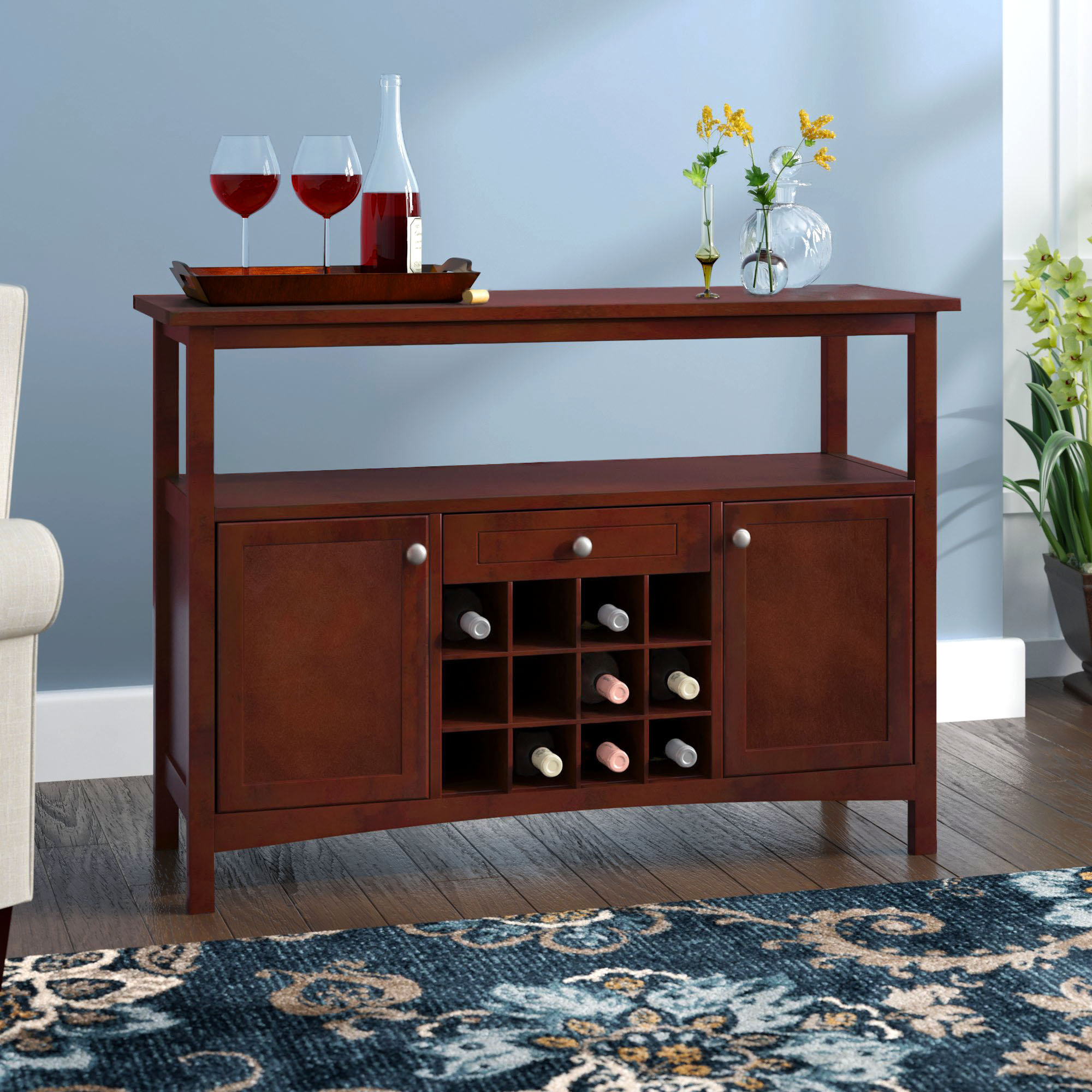 Charlton Home Jennifer Buffet Cabinet Reviews Wayfair Charlton Home Jennifer Buffet Cabinet