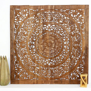 Wall Panel Decor teak wall accents you'll love | wayfair Wall Panel Decor teak wall accents you'll love | wayfair