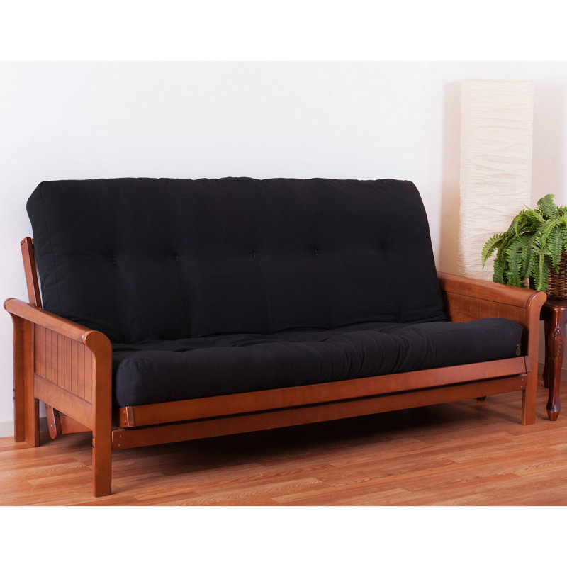 White Noise Derby Innerspring Coil Full Size Futon Mattress Full Size Futon Mattress