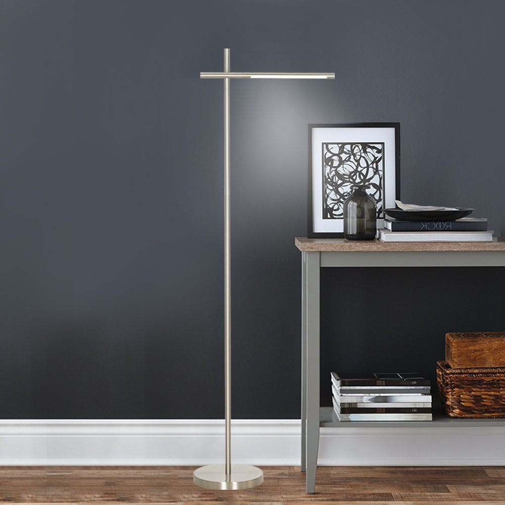 Orren Ellis Kittie 60 Led Task Floor Lamp Reviews Wayfair