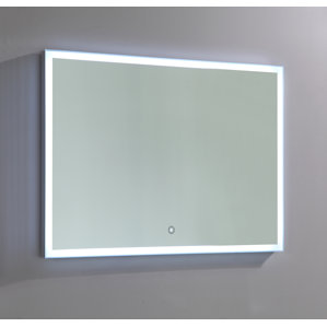 Lighted Bathroom Wall Mirror mirrors with lights you'll love | wayfair Lighted Bathroom Wall Mirror mirrors with lights you'll love | wayfair