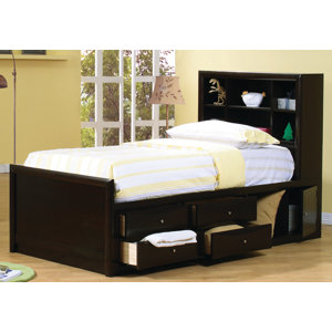Panel Bed with Storage