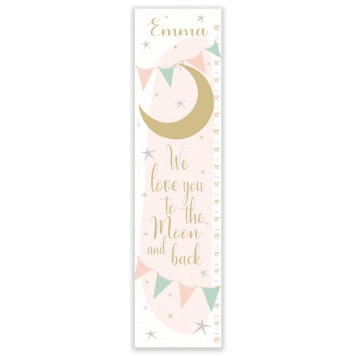 Zoomie Kids Yost We Love You To The Moon And Back Personalized