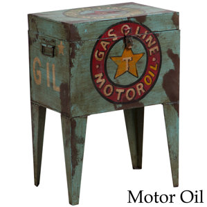 Marielle Vintage Indian Ballot Box Table by August Grove