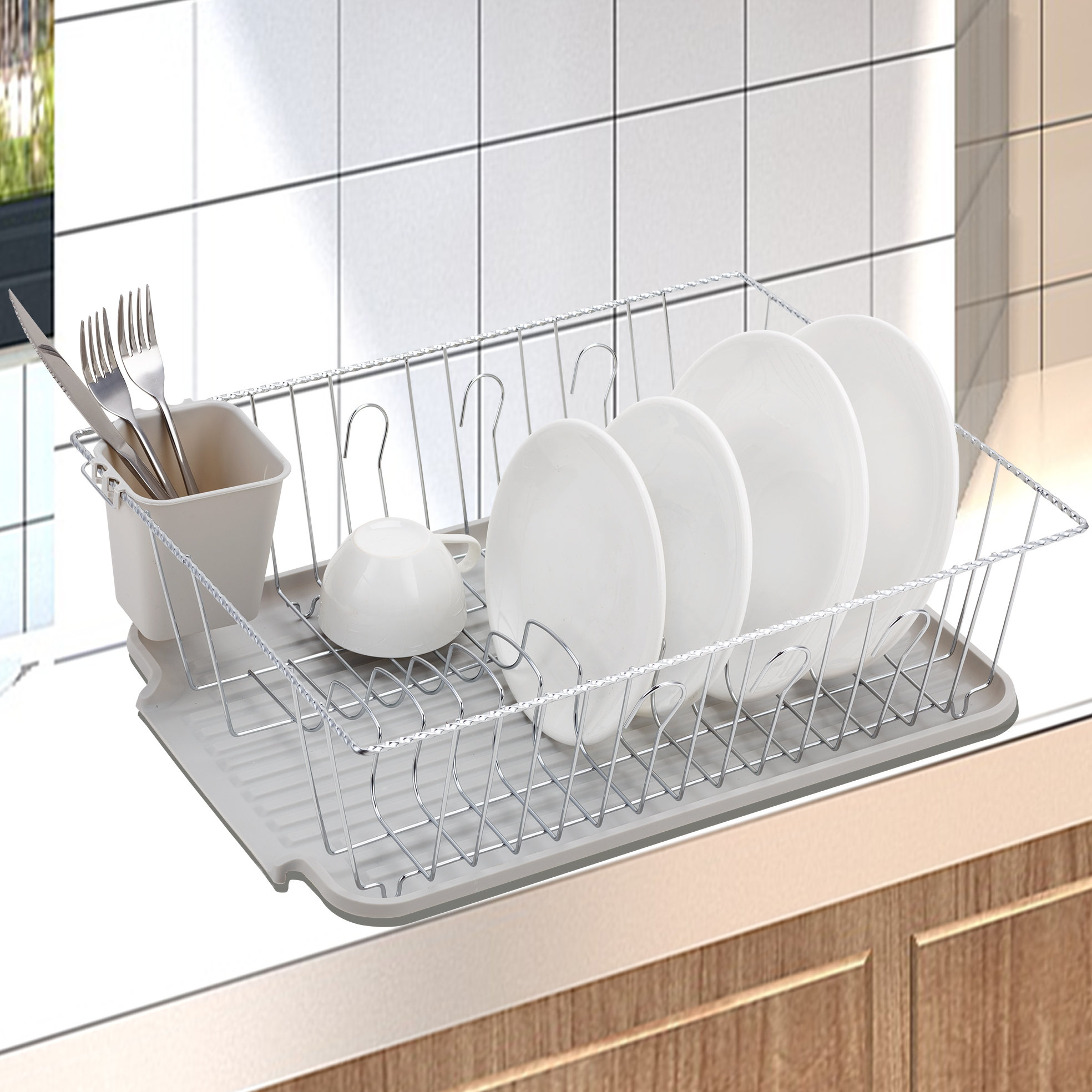 Americandream Countertop Dish Rack Reviews Wayfair