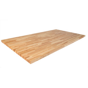 Rectangular Wood Table Tops You Ll Love Wayfair Ash Butcher Block Table Top
