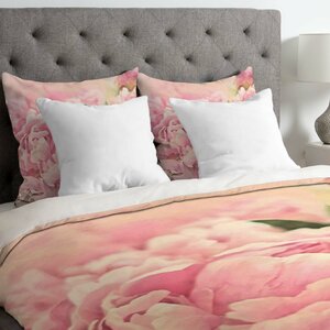 Lightweight Peonies Duvet Cover