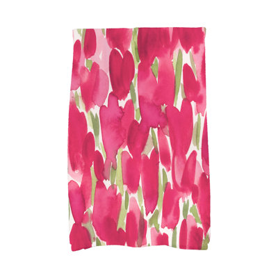 August Grove Holte Floral Hand Towel August Grove Color Red From Wayfair North America Shefinds