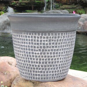 Self-Watering Fiber Clay Pot Planter