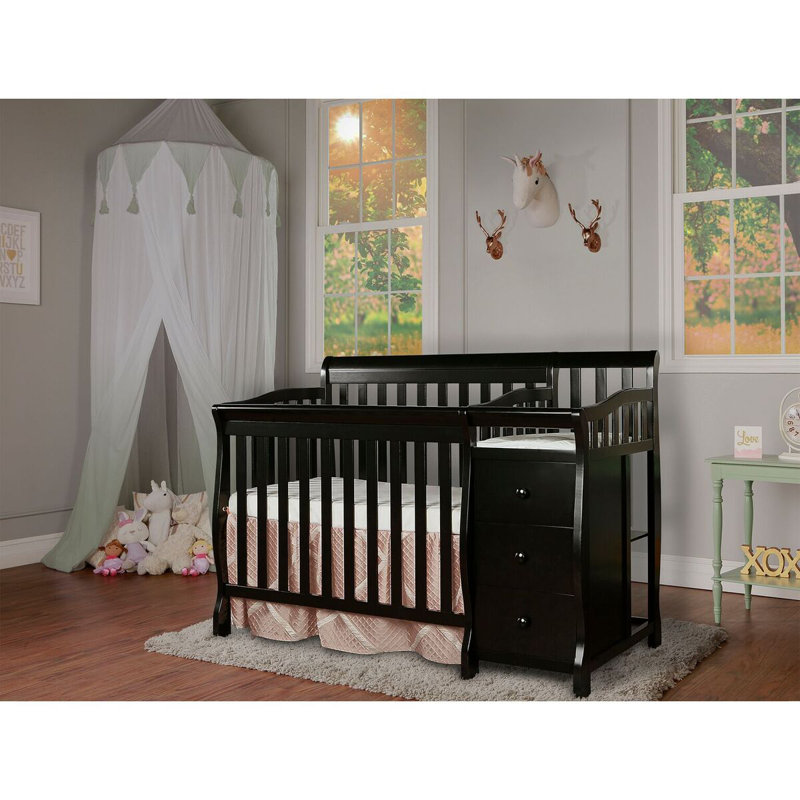 Dream On Me Jayden 4 In 1 Convertible Mini Crib And Changer Combo Jayden 4 In 1 Convertible Mini Crib And Changer Combo