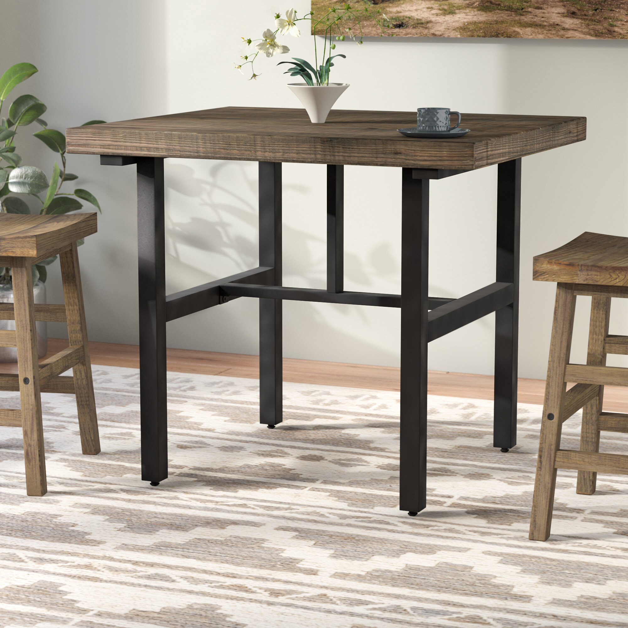 Mistana Counter Height Dining Table Reviews Wayfair