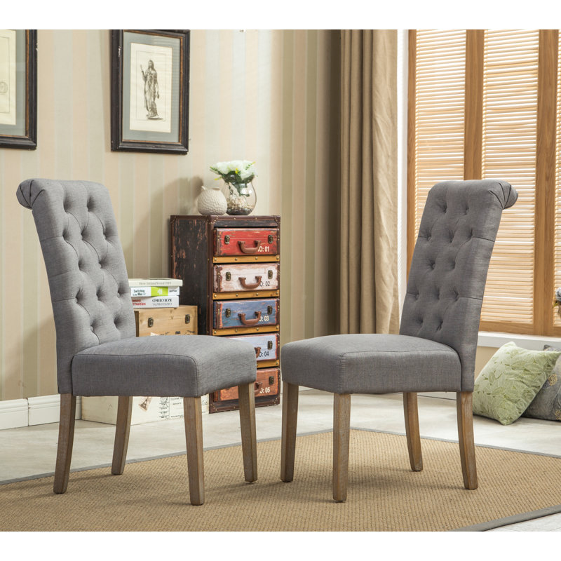 Charlotte Upholstered Dining Chair affordable home decor ideas kitchen