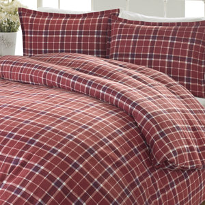 Highland Check 3 Piece Reversible Duvet Set by Laura Ashley Home