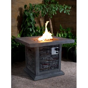 Caldera Stone Propane Fire Pit Table