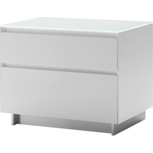 Bairdstown 2 Drawer Nightstand by Orren Ellis