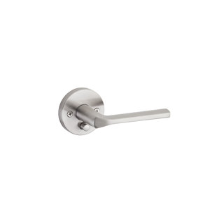 Lisbon Privacy Door Lever Set with Round Rosette